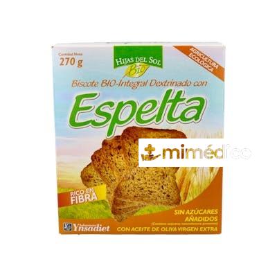 PAN DEXTRRINADO CON ESPELTA 270GR. HIJAS DEL SOL YNSADIET