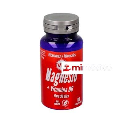 MAGNESIO + VIT. B6 60COMP. YNSADIET