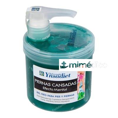 GEL PIERNAS CANSADAS EFECTO MENTHOL 500ML. YNSADIET