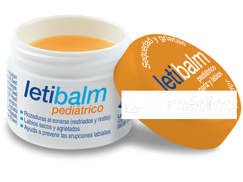 LETIBALM BÁLSAMO REPARADOR PEDIÁTRICO NARIZ Y LABIOS TARRO 10ML LETI