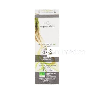 LEMONGRAS ACEITE ESENCIAL ALIMENTARIO BIO 10ML. TERPENIC EVO