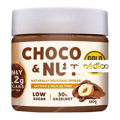 CHOCO-NUT CREMA PARA UNTAR 180GR. GOLD NUTRITION