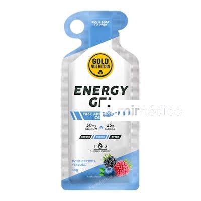 ENERGY GEL WILD WERRIES 16GELES. GOLD NUTRITION