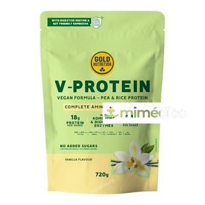 V-PROTEIN VAINILLA 720GR. GOLD NUTRITION