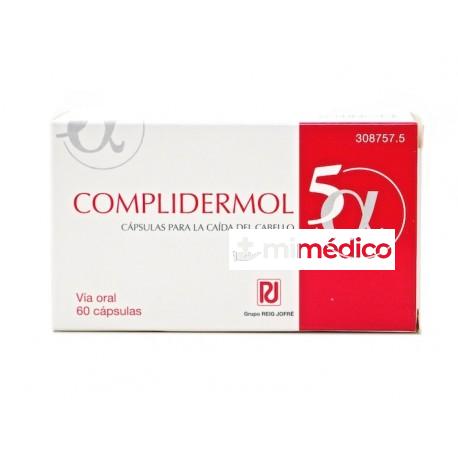 COMPLIDERMOL 5 ALFA 60 CAPSULAS MEDEA
