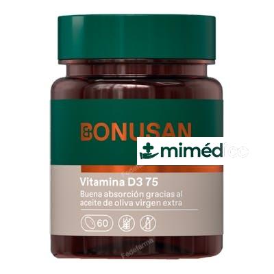 VITAMINA D3 75MCG/3000UI 60PERLAS BONUSAN