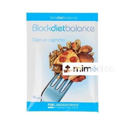BLOCKDIET BALANCE 15CAP. FDB