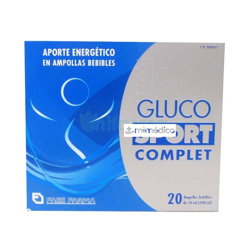 GLUCOSPORT COMPLET 20 AMPOLLAS BEBIBLES FAES