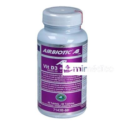 VIT D3 + K2 60COMP. AIRBIOTIC