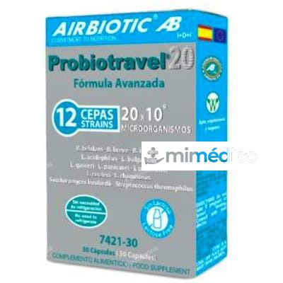 PROBIOTRAVEL20 30CAP. AIRBIOTIC