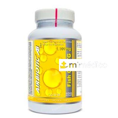 FISH OIL TG 1300MG 60CAP. AIRBIOTIC
