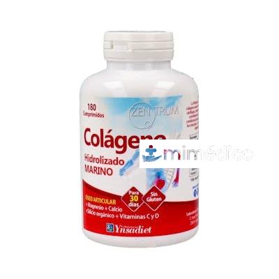 ZENTRUM COLAGENO HIDROLIZADO CON MAGNESIO 180COMP. ZENTRUM
