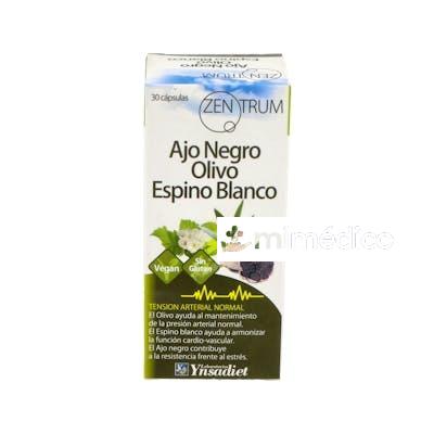 ZENTRUM AJO NEGRO-OLIVO-ESPINO 30CAP. ZENTRUM