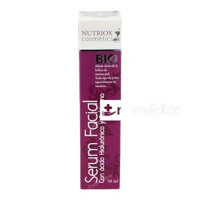 SERUM FCIAL CON AC. HIALURONICO Y COLAGENO 50ML. NUTRIOX