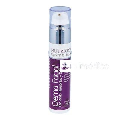 CREMA FACIAL AC. HIALURONICO Y COLAGENO 50ML. BIO NUTRIOX