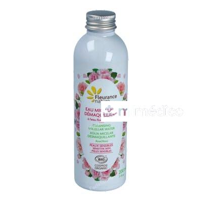 AGUA MICELAR DESMAQUILLANTE CON ROSA 200ML. BIO FLEURANCE NATURE