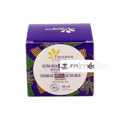 CREMA DE NOCHE ULTRA RICA CON KARITE 50ML. BIO FLEURANCE NATURE