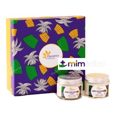 COFRE KARITE CARA CREMA DIA Y NOCHE  FLEURANCE NATURE