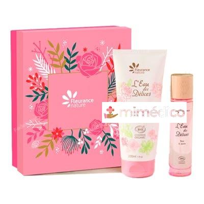 COFRE ROSA Y JAZMIN PERFUME+GEL DUCHA FLEURANCE NATURE