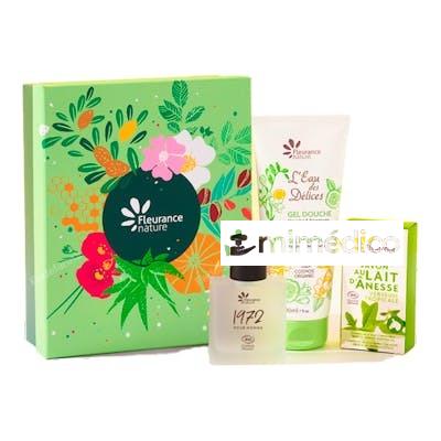 COFRE HOMBRE GEL DUCHA VERBENA+PERFUME+JABON  FLEURANCE NATURE