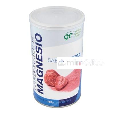 CARBONATO DE MAGNESIO SABOR FRESA 180GR. GHF