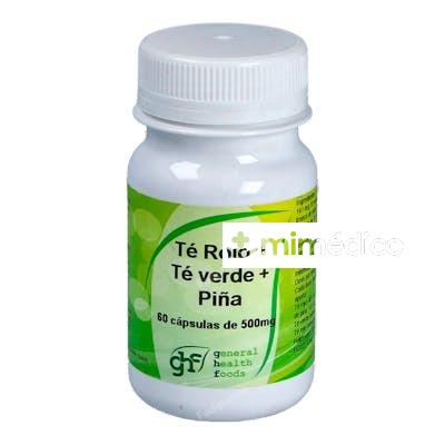 TE VERDE+TE ROJO+PIÑA 60CAP. GHF