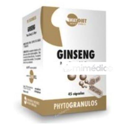 GINSENG PHYTOGRANULOS 45CAPS. WAYDIET NATURAL PRODUCTS