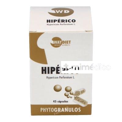 HIPERICO PHYTOGRANULOS 45CAPS. WAYDIET NATURAL PRODUCTS