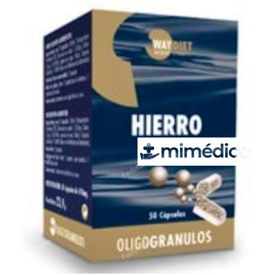 HIERRO OLIGOGRANULOS 50CAPS. WAYDIET NATURAL PRODUCTS