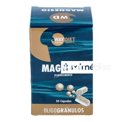 MAGNESIO OLIGOGRANULOS 50CAPS. WAYDIET NATURAL PRODUCTS