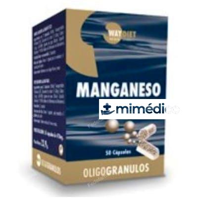 MANGANESO OLIGOGRANULOS 50CAPS. WAYDIET NATURAL PRODUCTS