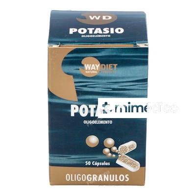 POTASIO OLIGOGRANULOS 50CAPS. WAYDIET NATURAL PRODUCTS