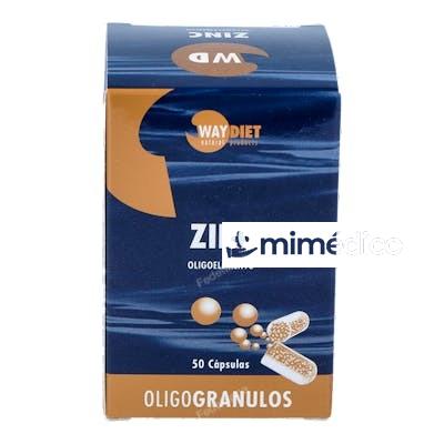 ZINC OLIGOGRANULOS 50CAPS. WAYDIET NATURAL PRODUCTS