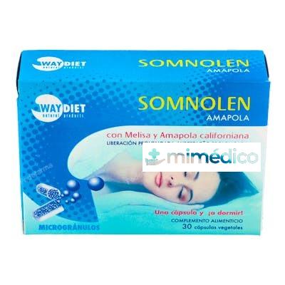 SOMNOLEN AMAPOLA 30CAPS. WAYDIET NATURAL PRODUCTS