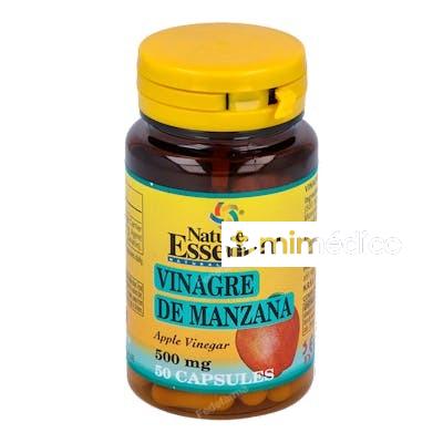 VINAGRE DE MANZANA 500MG. 50CAP. NATURE ESSENTIAL