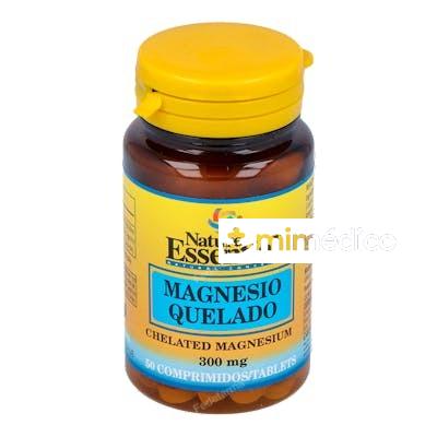 MAGNESIO QUELADO 300MG. 50COMP. NATURE ESSENTIAL