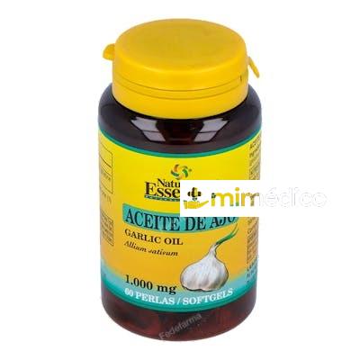 GARLIC OIL (AJO) 1000MG. 60PERLAS NATURE ESSENTIAL