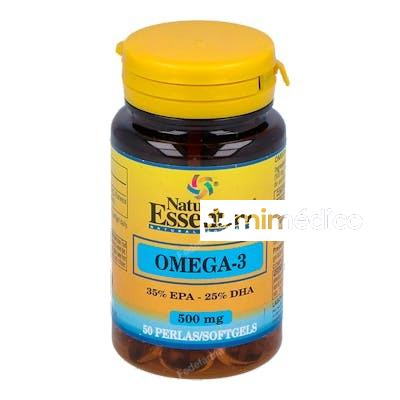 OMEGA 3 (EPA 35% DHA 25%) 500MG. 50PERLAS NATURE ESSENTIAL