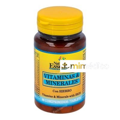 VITAMINAS Y MINERALES 60COMP. NATURE ESSENTIAL