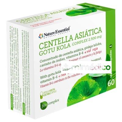 CENTELLA ASIATICA COMPLEX 2500MG. 60CAP. NATURE ESSENTIAL
