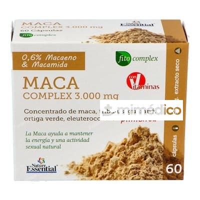 MACA COMPLEX 3000MG. 60CAP. NATURE ESSENTIAL