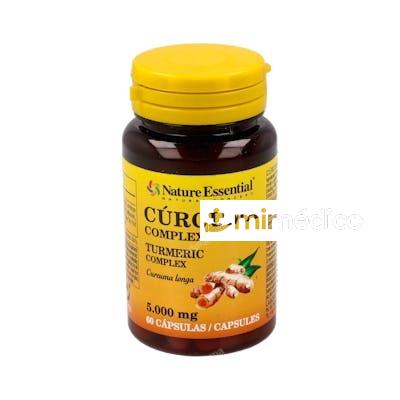 CURCUMA 5000MG+VIT.C+PIMIENTA 60CAP.  NATURE ESSENTIAL