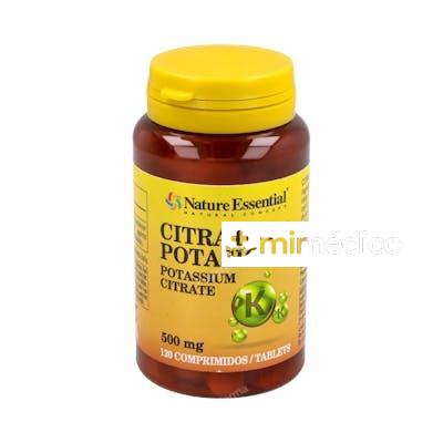 CITRATO DE POTASIO 500MG 120COMP. NATURE ESSENTIAL