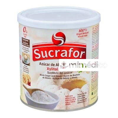 SUCRAFOR (AZUCAR DE ABEDUL Y STEVIA) 500GR SUCRAFOR