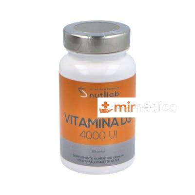 VITAMINA D3 4000UI 60PERLAS NUTILAB