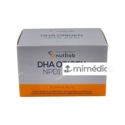 DHA ORIGEN NPD1 1000 BLISTER 60PERLAS. NUTILAB