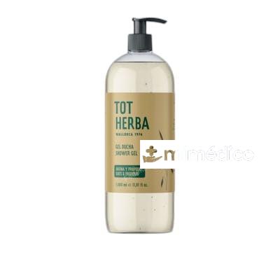 GEL BANO NUTRITIVO LECHE DE ALMENDRAS 1000ML. TOT HERBA-AUTHEX
