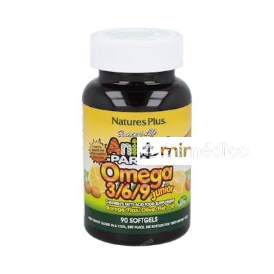 ANIMAL PARADE OMEGA 3-6-9 JUNIOR 90PERLAS NATURES PLUS