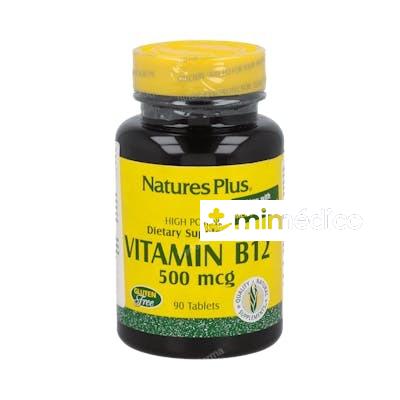 VITAMINA B12 500MCG. 90COMP. NATURES PLUS
