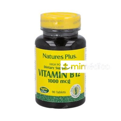 VITAMINA B12 1000MCG. 90COMP. NATURES PLUS
